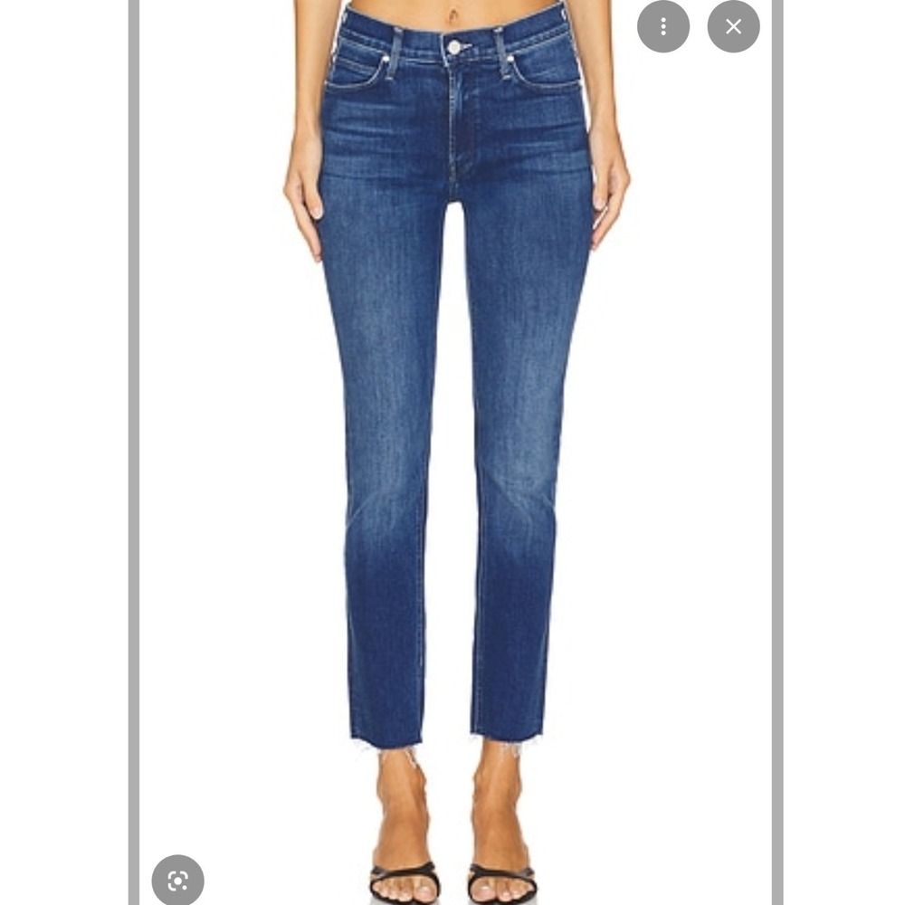 MOTHER The Muse Ankle Jeans in Bushwhacked High Rise‎ Slim Straight- Size 30